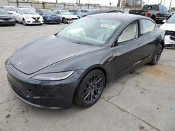 Salvage cars for sale at Los Angeles, CA auction: 2024 Tesla Model 3