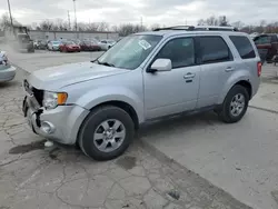 Salvage cars for sale at Fort Wayne, IN auction: 2011 Ford Escape Limited