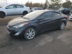 Salvage cars for sale at Denver, CO auction: 2013 Hyundai Elantra GLS