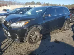 Toyota salvage cars for sale: 2018 Toyota Highlander SE