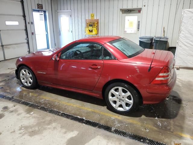 2002 Mercedes-Benz SLK 230 Kompressor