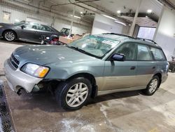 Subaru Vehiculos salvage en venta: 2002 Subaru Legacy Outback AWP