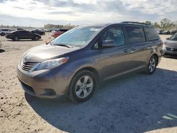 Toyota salvage cars for sale: 2016 Toyota Sienna LE