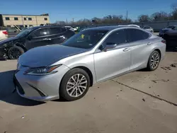 Salvage cars for sale at Wilmer, TX auction: 2022 Lexus ES 350 Base