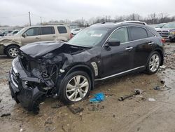 Infiniti salvage cars for sale: 2015 Infiniti QX70