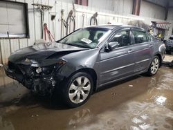 Salvage cars for sale at Elgin, IL auction: 2008 Honda Accord EXL