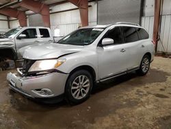 Salvage cars for sale at Lansing, MI auction: 2014 Nissan Pathfinder S