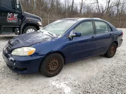 Salvage cars for sale at Northfield, OH auction: 2006 Toyota Corolla CE