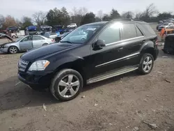 Vehiculos salvage en venta de Copart Madisonville, TN: 2011 Mercedes-Benz ML 350 4matic