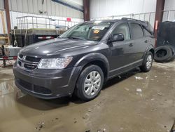 Salvage cars for sale at West Mifflin, PA auction: 2017 Dodge Journey SE