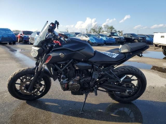 2019 Yamaha MT07