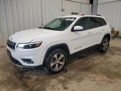 Salvage cars for sale at Franklin, WI auction: 2020 Jeep Cherokee Limited