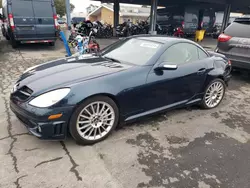 Salvage cars for sale at Hayward, CA auction: 2006 Mercedes-Benz SLK 55 AMG