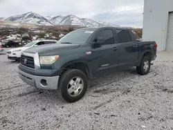 Salvage trucks for sale at Reno, NV auction: 2008 Toyota Tundra Crewmax