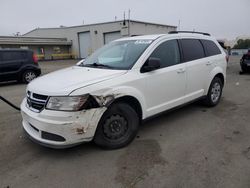 Salvage cars for sale at Martinez, CA auction: 2012 Dodge Journey SE