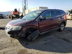 Salvage cars for sale at Hayward, CA auction: 2014 Honda CR-V LX