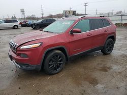 Salvage cars for sale at Chicago Heights, IL auction: 2015 Jeep Cherokee Limited