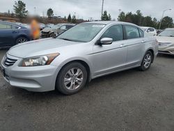 Salvage cars for sale at Gaston, SC auction: 2012 Honda Accord SE