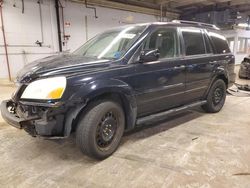 Salvage cars for sale at Wheeling, IL auction: 2004 Honda Pilot EX