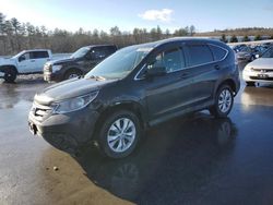 Salvage cars for sale at Windham, ME auction: 2013 Honda CR-V EXL