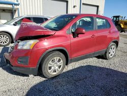 Salvage cars for sale at Earlington, KY auction: 2015 Chevrolet Trax LS