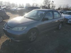 Salvage cars for sale at Baltimore, MD auction: 2004 Honda Civic EX