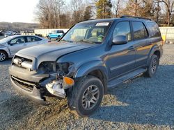 Salvage cars for sale at Concord, NC auction: 2006 Toyota Sequoia SR5