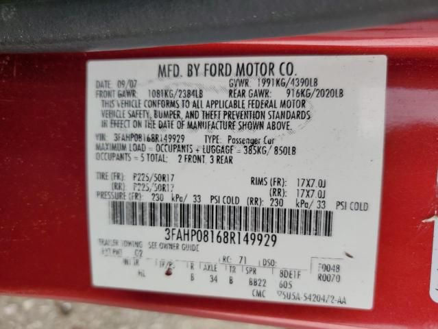 2008 Ford Fusion SEL