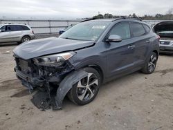 Salvage cars for sale at Fredericksburg, VA auction: 2016 Hyundai Tucson Limited