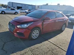 Salvage cars for sale at Vallejo, CA auction: 2019 Hyundai Accent SE