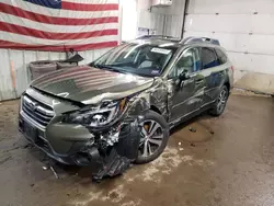 Salvage cars for sale from Copart Lyman, ME: 2018 Subaru Outback 2.5I Limited