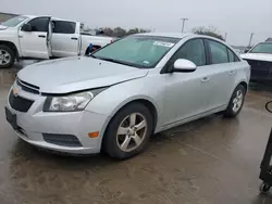 Salvage cars for sale at Wilmer, TX auction: 2012 Chevrolet Cruze LT