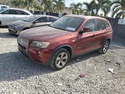 BMW salvage cars for sale: 2011 BMW X3 XDRIVE28I