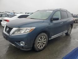 Salvage cars for sale at Martinez, CA auction: 2014 Nissan Pathfinder S