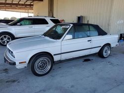 Salvage cars for sale at Homestead, FL auction: 1990 BMW 325 IC Automatic