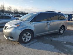 Salvage cars for sale at Lawrenceburg, KY auction: 2011 Toyota Sienna LE