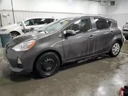 Salvage cars for sale at Windham, ME auction: 2014 Toyota Prius C