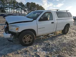 Salvage cars for sale at Loganville, GA auction: 2007 Dodge RAM 1500 ST