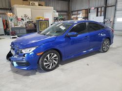 Honda salvage cars for sale: 2018 Honda Civic EX