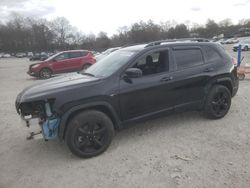 Jeep salvage cars for sale: 2021 Jeep Cherokee Latitude Plus