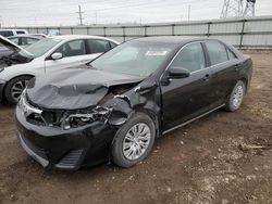 Salvage cars for sale at Elgin, IL auction: 2012 Toyota Camry Base