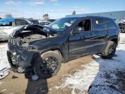 Salvage cars for sale at Woodhaven, MI auction: 2019 Jeep Grand Cherokee Laredo