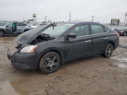 Salvage cars for sale at Dyer, IN auction: 2013 Nissan Sentra S