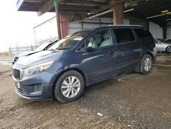 KIA Sedona lx salvage cars for sale: 2015 KIA Sedona LX