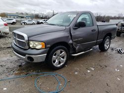 Salvage cars for sale at Louisville, KY auction: 2003 Dodge RAM 1500 ST