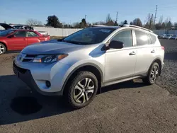 Vehiculos salvage en venta de Copart Portland, OR: 2013 Toyota Rav4 LE