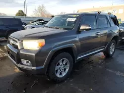 Salvage cars for sale at Littleton, CO auction: 2010 Toyota 4runner SR5