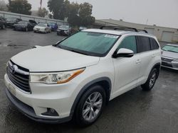 Toyota salvage cars for sale: 2014 Toyota Highlander XLE