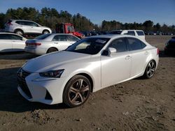 Salvage cars for sale at Mendon, MA auction: 2018 Lexus IS 300