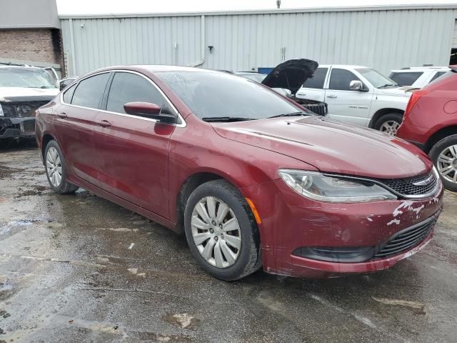 2016 Chrysler 200 LX